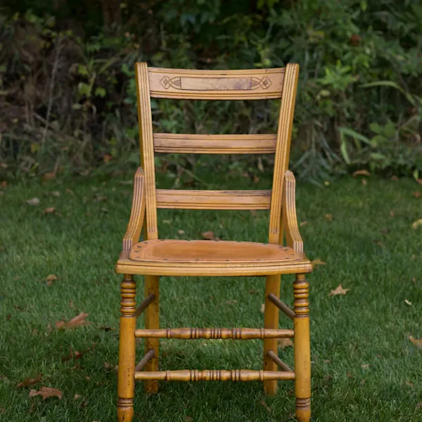 Living-room chair — plain photo a host uploads